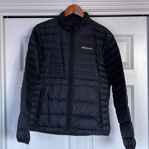Womens L Black Columbia Jacket